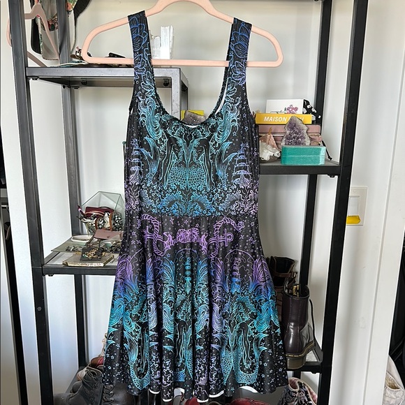 Blackmilk Dresses & Skirts - Kaleidoscope Mermaid Tank Skater Dress Blackmilk
